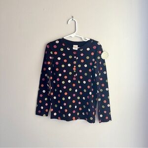 Gymboree Purple Long Sleeve Shirt with Colorful Buttons